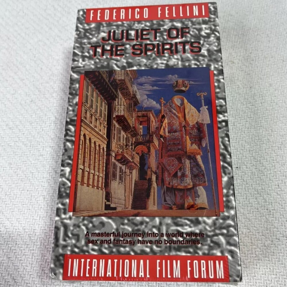 New Unopened Juliet of the Spirits VHS Movie Director Federico Fellini Set of 2